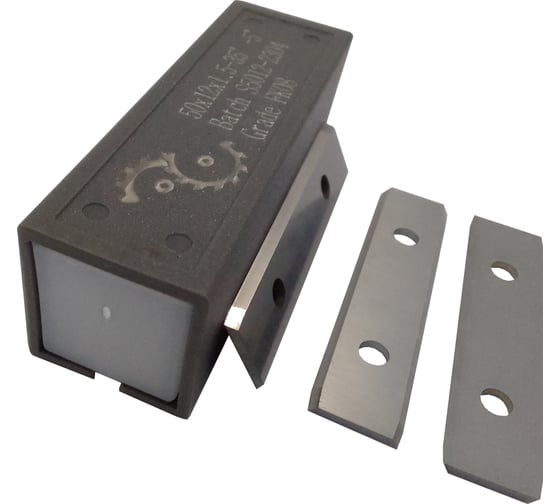 Изображение товара Нож сменный FHONK твердосплавный 50x12x1.5 стандарт HW 35º Z=2 NR (упаковка 10шт) F501215FK08-10