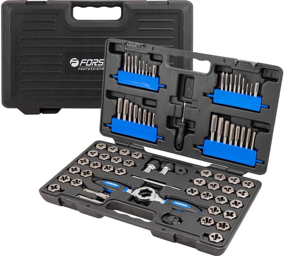 Изображение товара Набор метчиков и плашек Forsage 76 предметов F-M076-3(64506)