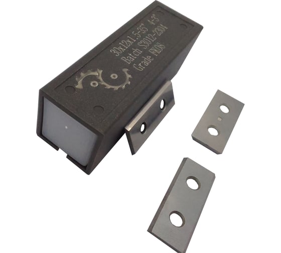 Изображение товара Нож сменный FHONK твердосплавный 30x12x1.5 стандарт HW 35º Z=2 NR FK08 (упаковка 10шт) F301215FK08-10