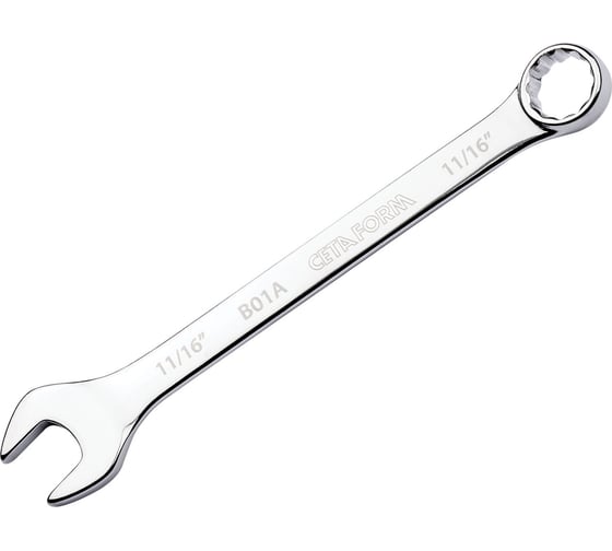 Изображение товара Ключ комбинированный Ceta Form SAE 11/32, длина 130 мм B01A-01132