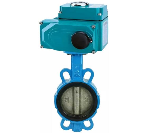 Изображение товара Затвор DN.ru BV-16 Ду80 Ру16, 1/4-оборотный электропривод QT2-020 220В D050-70339