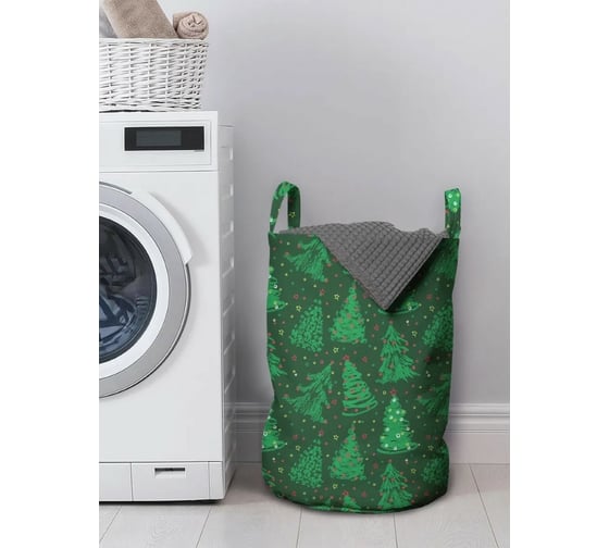 Изображение товара Корзина для хранения вещей JoyArty  Танец елок 35x50 см  gaba_378416_M