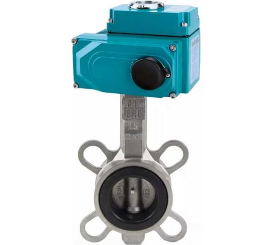 Изображение товара Затвор DN.ru 316-316-EPDM-2W-Fb Ду65 Ру16, 1/4-оборотный электропривод QT2-020 220В D050-70419