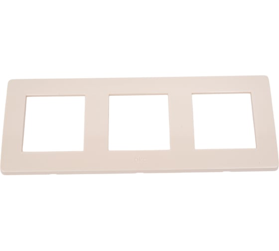 Изображение товара Рамка DKC на 2+2+2 модуля, слоновая кость, RAL9001 75013O 24871