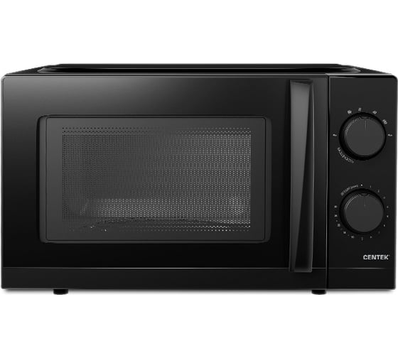 Изображение товара Микроволновая печь Centek СВЧ 700W 20 л, открывание дверцы ручкой, таймер 30 мин CT-1571 Black