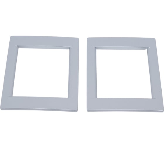 Изображение товара Универсальная рамка DKC 2 модуля, цвет серый металлик F00011G