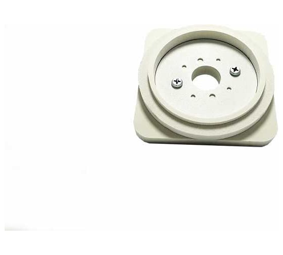 Изображение товара Платформа теневая EKS белая, круг, под светильник Art GU10 90x90x20мм 0У-00004451