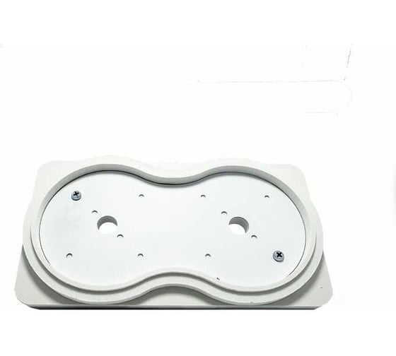 Изображение товара Платформа теневая EKS DUO белая, круг, под светильник Art GX53 215x120x15мм 0У-00004447