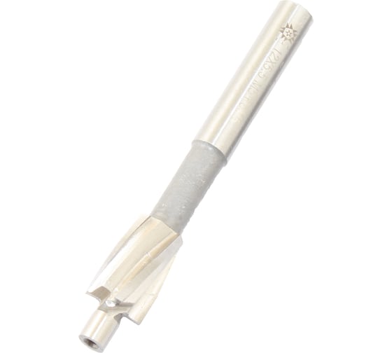 Изображение товара Цековка TLX D 12.0 х d 5.5x80 ц/х Р6М5 Z-4 с постоянной направляющей цапфой, dхв 8мм 75811