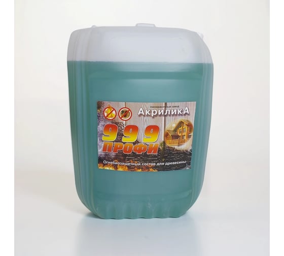 Изображение товара Огнебиозащитный состав TyumTerm для древесины 999 ПРОФИ 12 кг 4657840570147