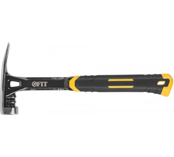 Изображение товара Молоток-гвоздодер цельнометаллический FIT Профи, 450 гр. 44798