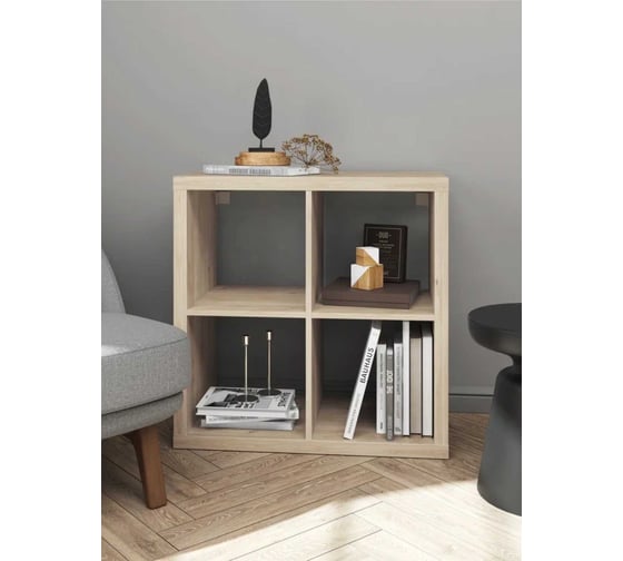 Изображение товара Стеллаж СТИМ 77x77, цвет Дуб Светлый, 094 Джексон Гикори 950303094