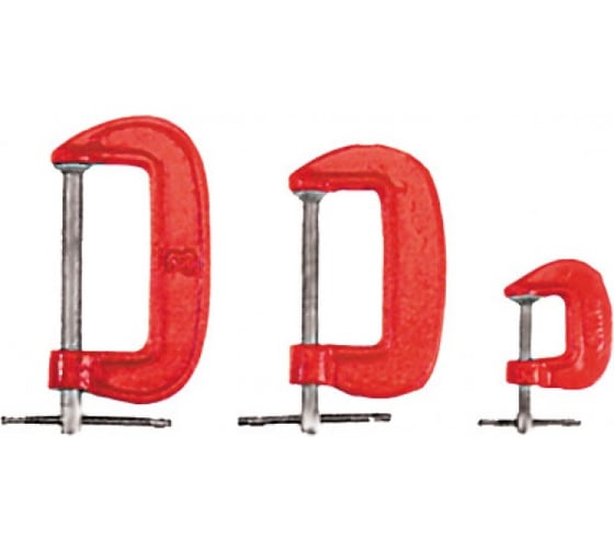 Изображение товара Струбцины FIT тип G, набор 3 шт. 1, 2, 3 59231