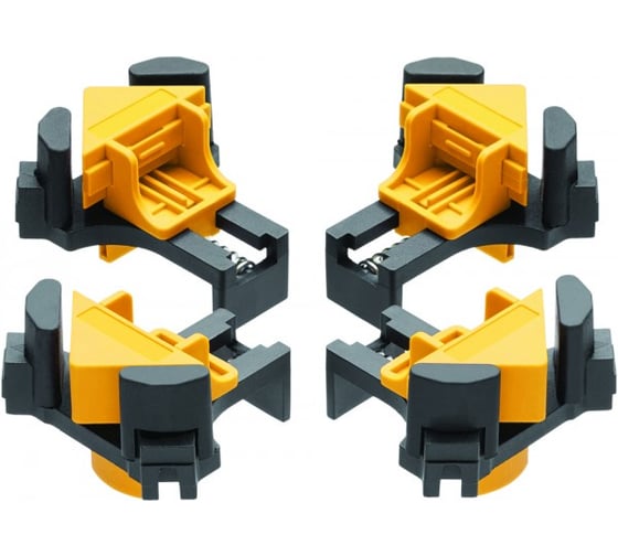 Изображение товара Струбцины FIT угловые нейлоновые, набор 4 шт., 5-22 мм 59290