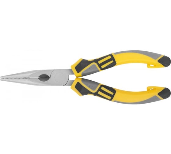 Изображение товара Тонконосы FIT Смарт, трехцветные прорезиненные ручки, никелевое покрытие 160 мм 50667