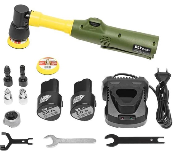 Изображение товара Гравер аккумуляторный для резки и шлифовки DLT G-300 с кейсом 1153