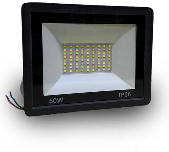 Изображение товара Прожектор KRASO 50W черный 5000K IP65 4250Лм 50Вт PZL-50