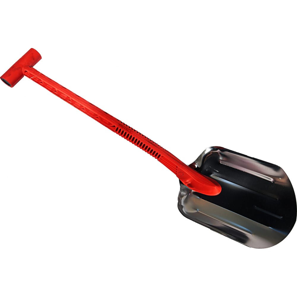 Лопата для снега GARDE лопата пластиковая ковш 380 × 365 мм с металлической планкой металлический черенок с v ручкой