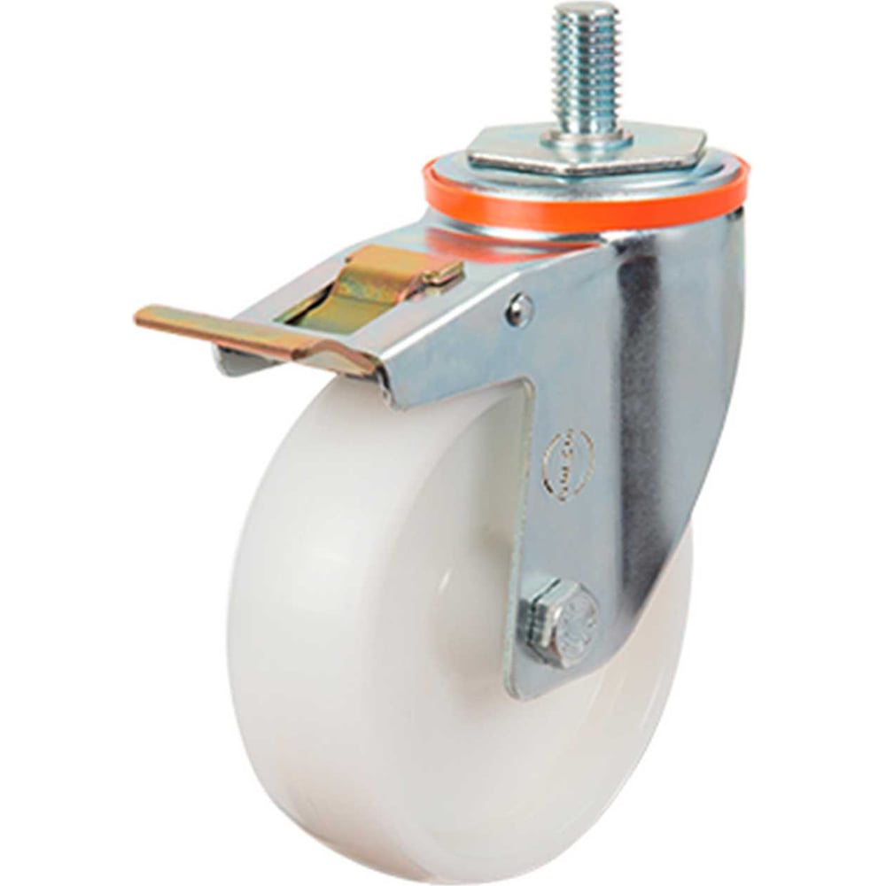 Изображение товара Промышленное колесо с тормозом EMES EM05ZKZ100X30FM16 для промышленных систем