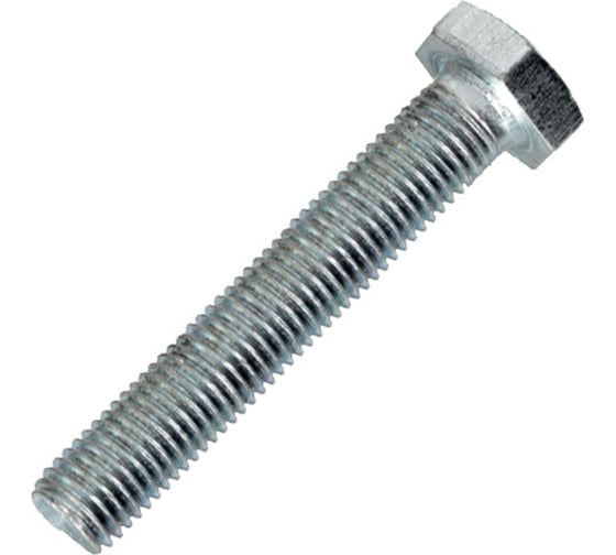 Изображение товара Болт с шестигранной головкой КОСТИНСТРОЙ М6x50 ГОСТ 7798/DIN 933, оцинкованный, 2 кг ~ 180шт 3855