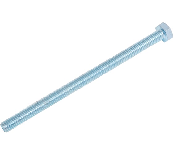 Изображение товара Болт с шестигранной головкой КОСТИНСТРОЙ М6x100 ГОСТ 7798/DIN 933, оцинкованный, 2 кг ~ 104шт 3859