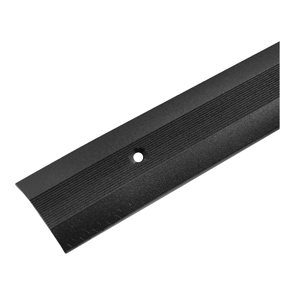 Изображение товара Порог-стык Трибатрон АЛ-135 1,50 м черный муар алюминий для пола и стыков