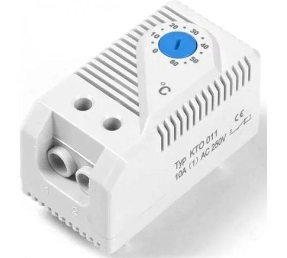 Изображение товара Термостат нормально-разомкнутый ANDELI 0-60°C для охлаждения KTS 011 синий артикул ADL27-010