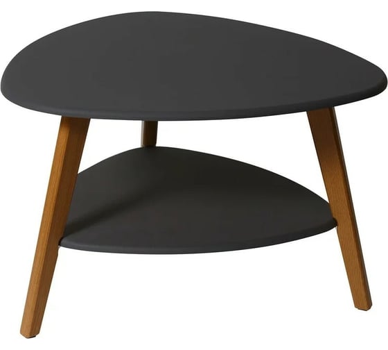 Изображение товара Журнальный стол Мебелик Бруклин графит/дуб светлый 578