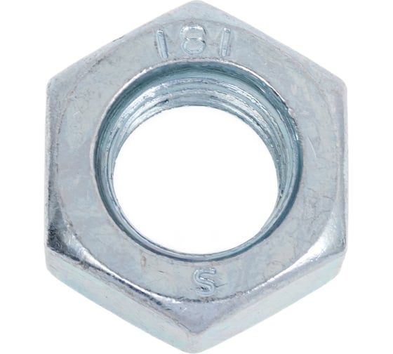 Изображение товара Гайка шестигранная КостИнСтрой М14 оц. DIN 934 (2кг ~ 95шт) 8062