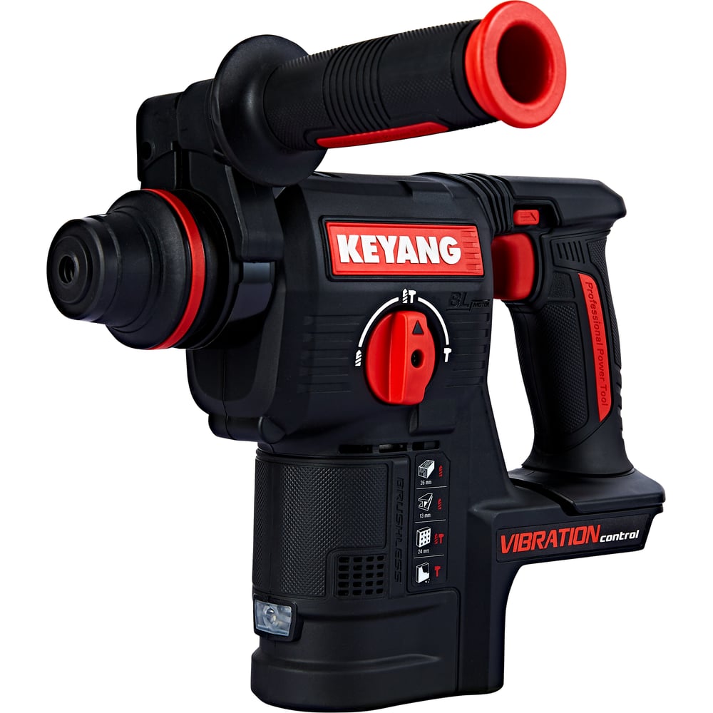 Изображение товара Аккумуляторный перфоратор KEYANG HD20BLH-24T профессиональный бесщеточный 20В