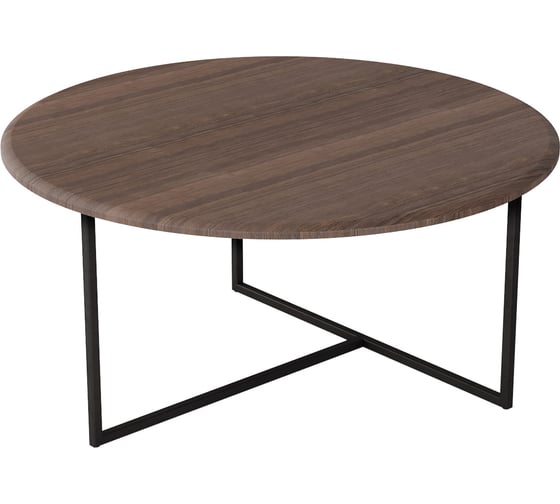 Изображение товара Журнальный стол Мебелик Маджоре акация/чёрный 6353