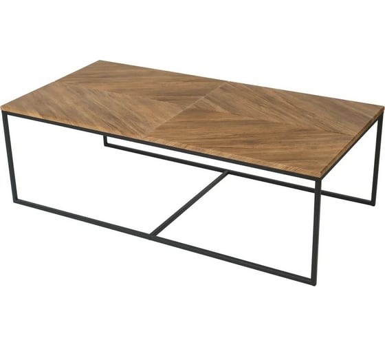 Изображение товара Журнальный стол Мебелик Эклектик дуб американский/чёрный 5014