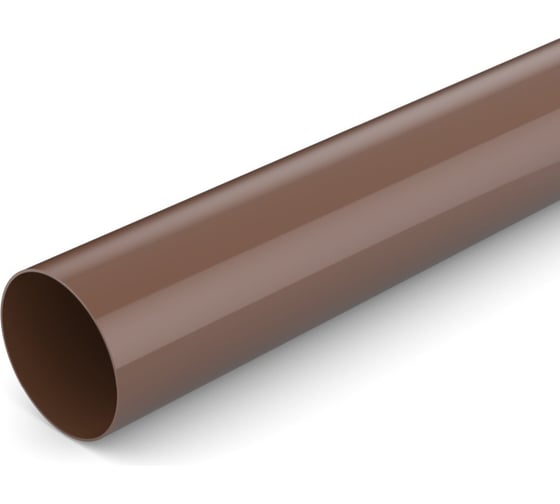 Изображение товара Труба гладкая жесткая Урал ПАК ПВХ под темное дерево, d 16 мм, 50м, 25шт по 2м ГТ-0033816-050