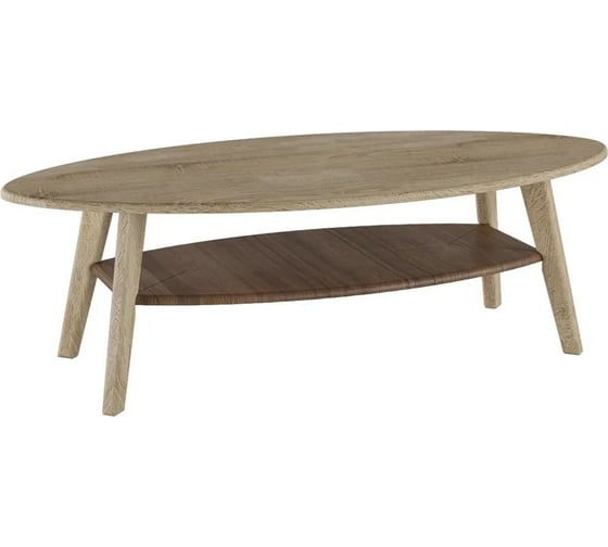 Изображение товара Журнальный стол Мебелик Серфинг дуб сонома/акация 6337