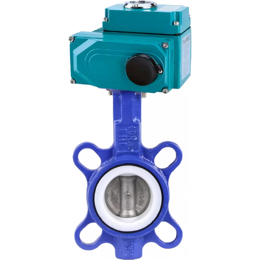 Изображение товара Затвор DN.ru WCB-316-PTFE-2W-Fb Ду125 Ру16, 1/4-оборотный электропривод QT2-020 380В D050-70535 Изображение товара Затвор DN.ru WCB-316-PTFE-2W-Fb Ду125 Ру16, 1/4-оборотный электропривод QT2-020 380В D050-70535