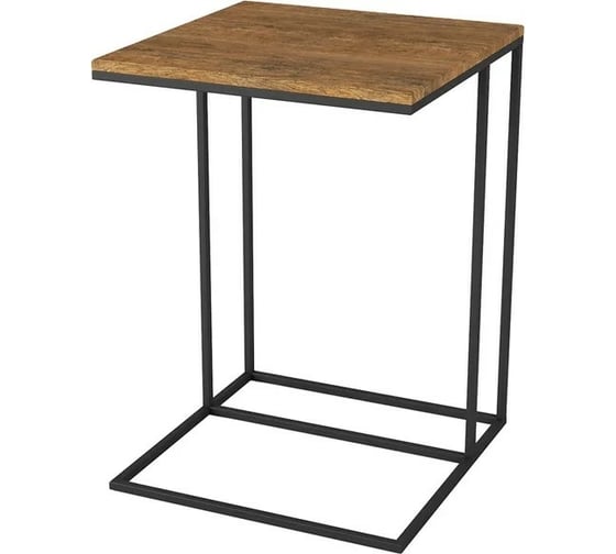 Изображение товара Придиванный стол Мебелик Хайгрет дуб американский/черный 6723