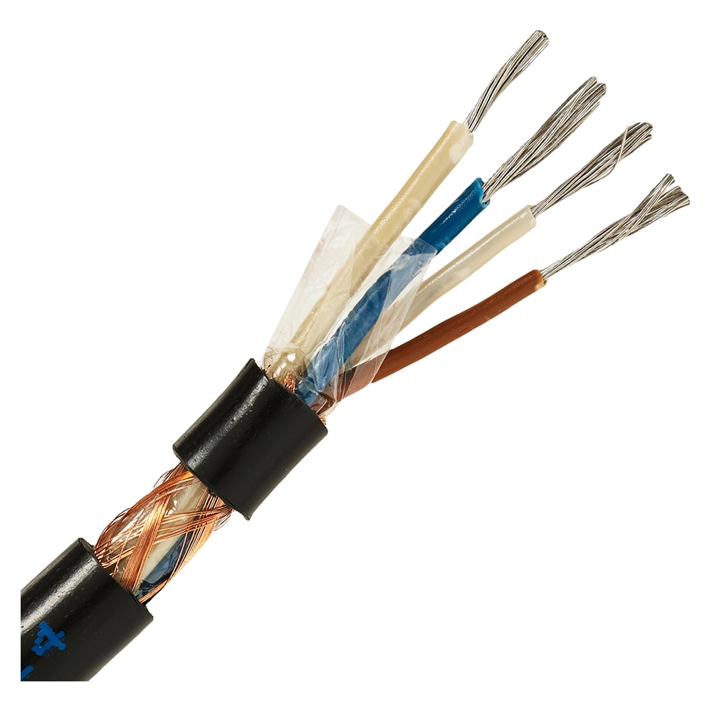 Изображение товара Кабель монтажный ELTROS МКЭШ 4x0.75 бухта 200м черный