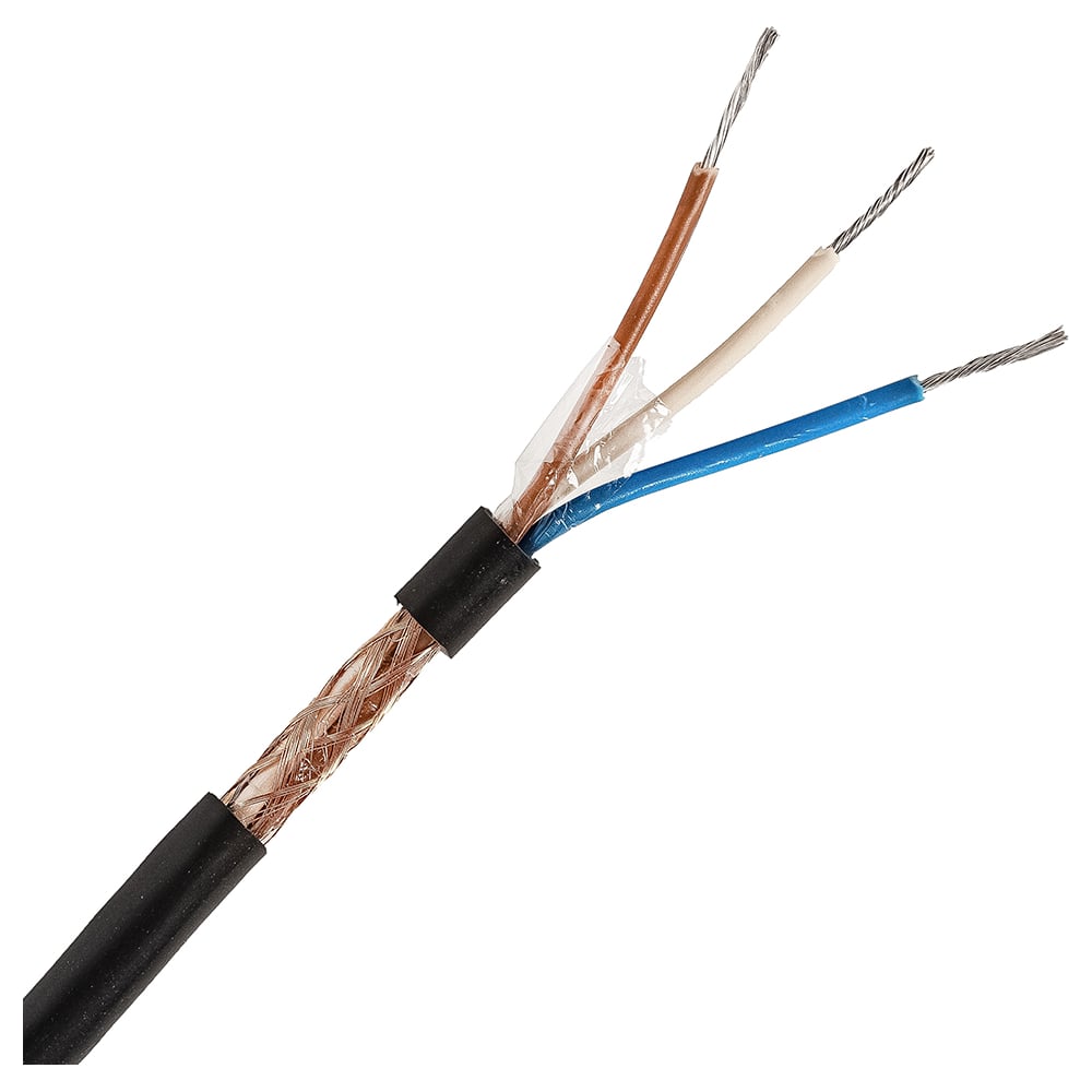 Изображение товара Кабель монтажный ELTROS МКЭШнг(А)-LS 3x0.75 250 м бухта черный