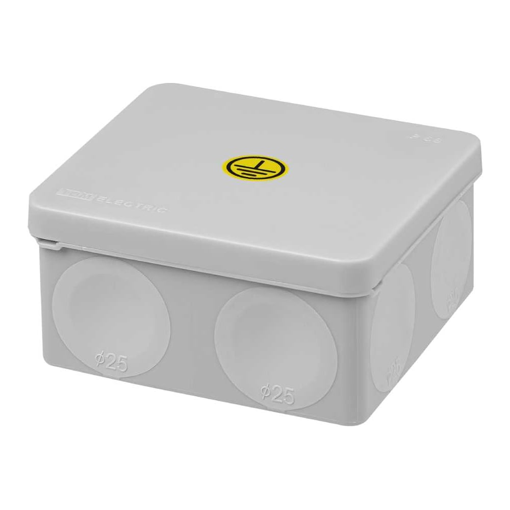 Изображение товара Коробка уравнивания потенциалов TDM ELECTRIC ОП 100x100x50 мм