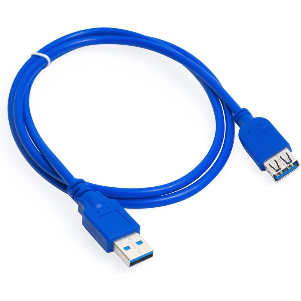 Изображение товара Кабель удлинитель Vell USB 3.0 1 метр синий для подключения устройств