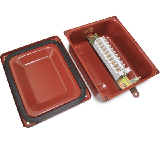 Изображение товара Коробка клеммная ГОФРОМАТИК У614А УХЛ1,5 IP65 без отверстий zeta30376