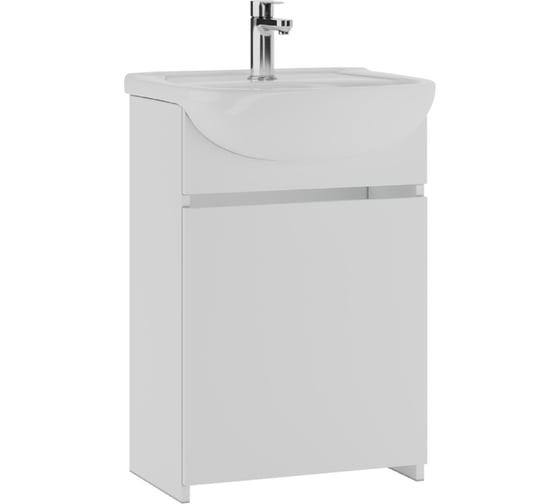 Изображение товара Тумба под умывальник Элегия 50 Домино Кристина без ящика (разобранная) DEc0103T