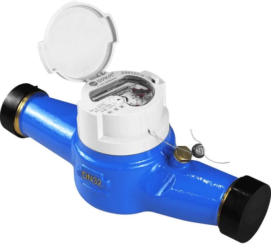 Изображение товара Счетчик многоструйный сухоходный механический БАЙКАЛ DN 32 L-260 для холодной и горячей воды (до 50°С) с КМЧ С-400 "Байкал"-32-260-В