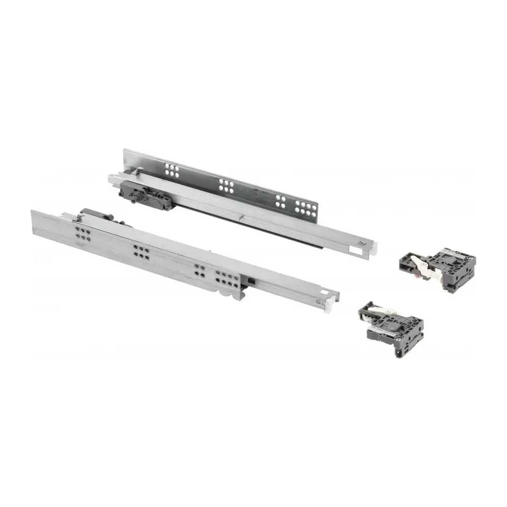 Изображение товара Направляющие скрытого монтажа GTV MODERN SLIDE PRO L-300, с регулировкой полного выдвижения, для деревянных ящиков, с выталкивателем PB-3D0FPO18-300-PRO
