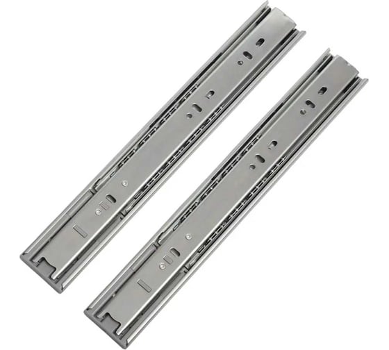 Изображение товара Комплект мебельных направляющих с доводчиком для 3 ящиков EMMET, длина 300мм, ширина 45мм 300/45-03