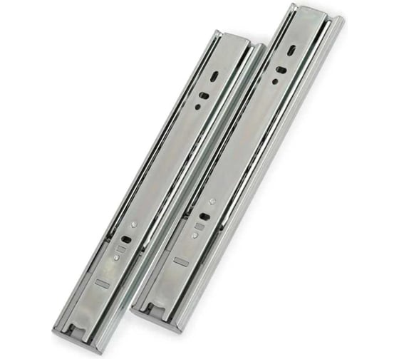 Изображение товара Комплект мебельных направляющих с доводчиком для 3 ящиков EMMET, длина 250мм, ширина 45мм 250/45-03