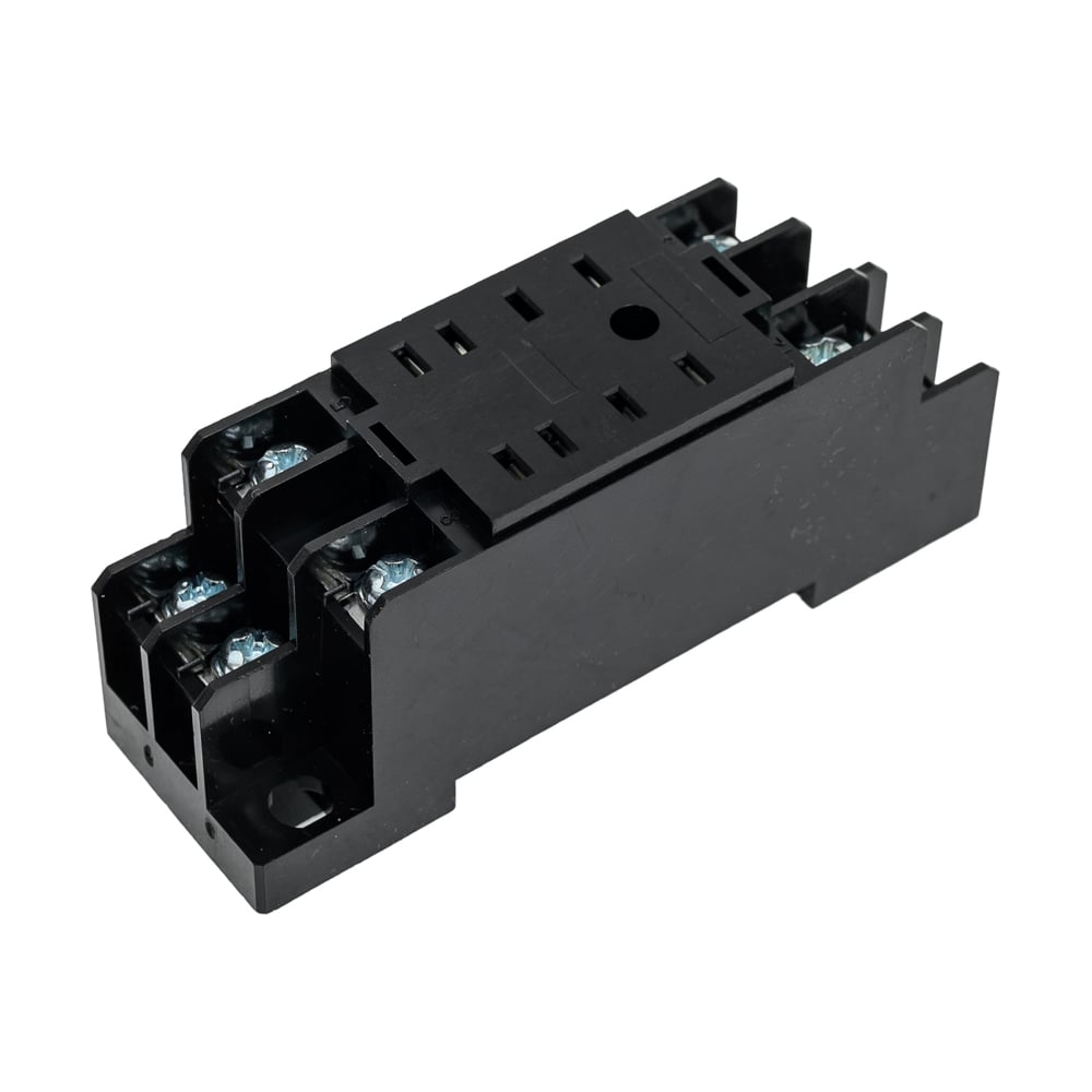 Изображение товара Разъем DEKraft для крепления на DIN-рейку промышленное ПР-102 2 контакта 3-5А