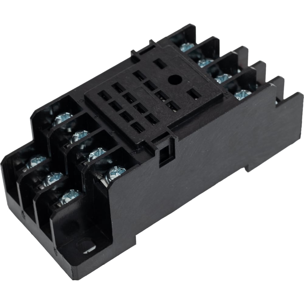 Изображение товара Разъем DEKraft для DIN-рейки ПР-102 4 контакта безвинтовое соединение
