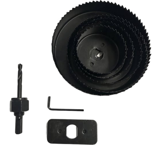 Изображение товара Набор коронок по дереву Turbosky WS-8 (8шт) 637