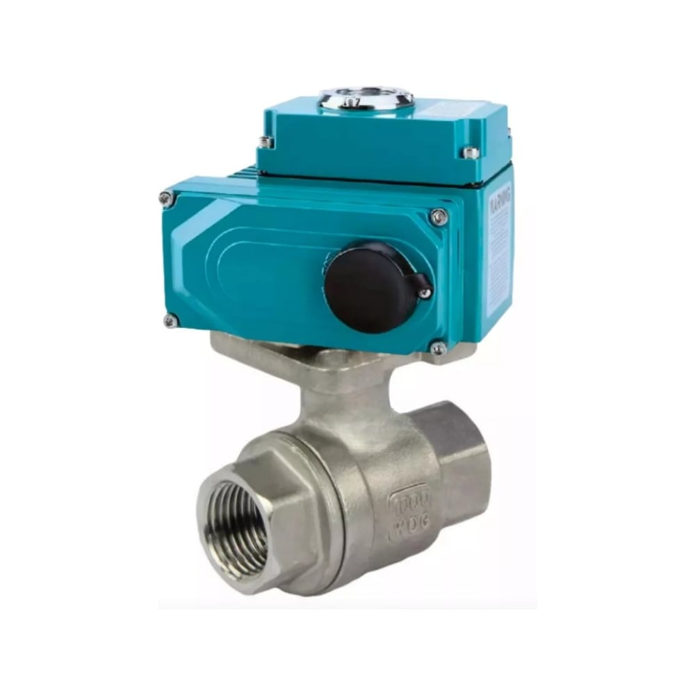 Изображение товара Кран шаровой DN.ru КШМП.316.230-ISO Ду20 Ру63 с электроприводом QT2-020 220В